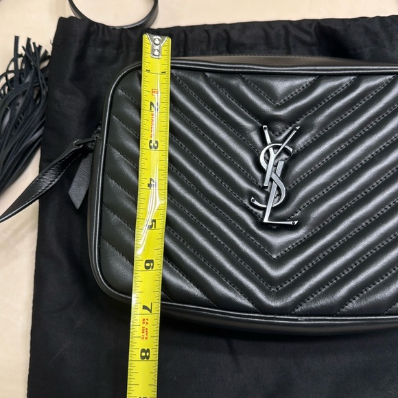 Saint Laurent Black Lou Camera Bag - Picture 8 of 17